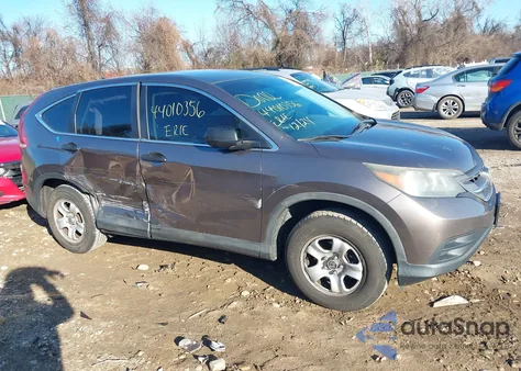 2012 Honda Cr-V Lx from USA, damaged, VIN 5J6RM4H35CL031923